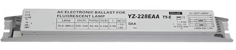 ballast électronique Ballast électronique T5 220-240V, redresseur YZ-228EAA YZ-328EAA T5-E 2x28W 3x28W for lampe fluorescente à Tube T5 28W