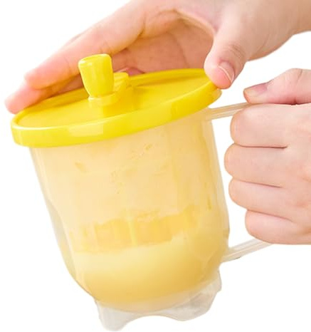 Colazione Al Vapore Per Uova - Cuociuova Per Microonde | Gadget Da Cucina A Manovella | Friggitrice Adatta Al Microonde Per La Produzione Di Uova | Per Friggere, Battere, Colazione, Pranzo, Casa, Uffi