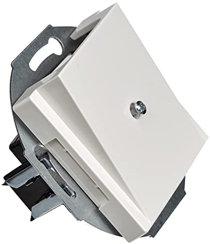 Schneider Electric Merten Zentralplatte Leitungsauslass, System M, polarweiss glänzend, Artikelnummer 296319