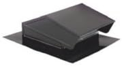 Broan-NuTone 634 Steel Roof Cap for 3.25 x 10 Up To 8 Round Duct, For Range Hoods, LoSone Fans, and Bath Ventilation Fans, Black