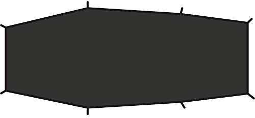 Fjällräven Lite 2 Footprint Zeltboden, Black, One Size