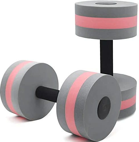 BigBoss Sports Aquatic Exercise Dumbbells Aqua Fitness Barbells Exercise Hand Bars-Set of 2
