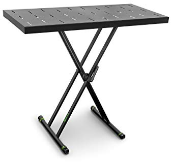 Gravity KSX 2 RD - Set mit Keyboardstativ X-Form doppelt und Auflagetisch