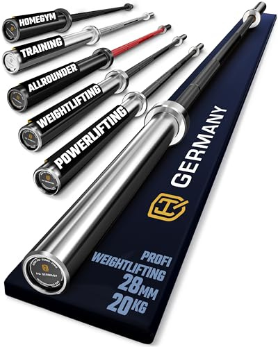 HQ Germany® Langhantelstange 50mm [Nadellager] - Weightlifting 20kg