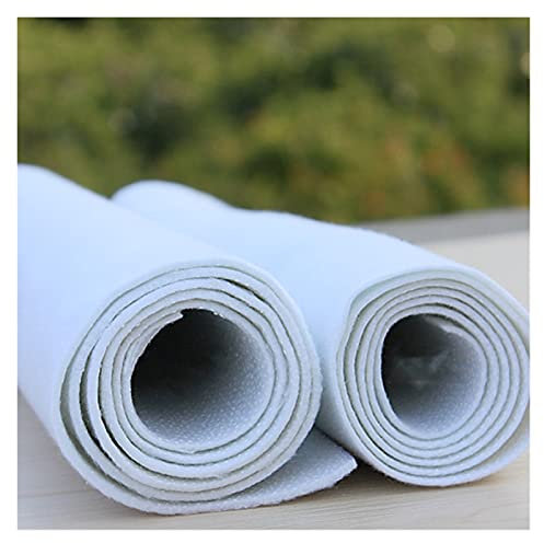 GBYUHAIJUN BüGelvlies Beidseitig Haftend,BüGelvlies 50 * 100 cm Einseitige Klebstoff mit Baumwoll-Quilt-Hilfsklebstoff-Futtermaterialien(180g)