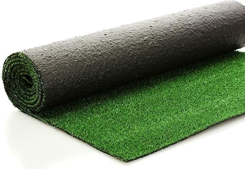 TB Thayba Moqueta Césped Artificial 7 mm, para Exterior e Interior, Niños y Perros. Varias medidas de rollos (Césped, 2x10)