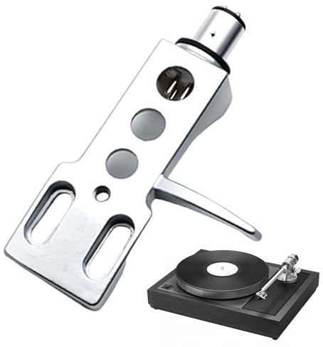 Cartucce per giradischi DJ, supporto universale in lega di alluminio, supporto per cartuccia fonografo, per professionisti appassionati di DJ Studio Home