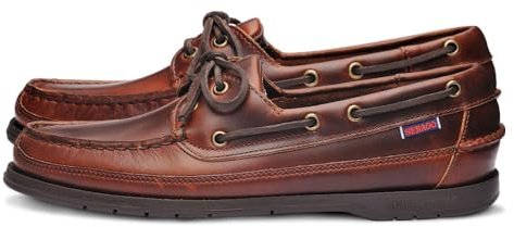 Sebago Schooner, Scarpe da Barca, Uomo, Marrone (Brown Gum 925), 43.5 EU