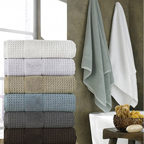 Kassatex Turkish Hammam Collection Towels, Bath Towel - White