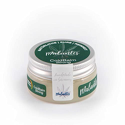 Malantis Pferdebalsam kühlend 25ml - ColdBalm Strong - Sportsalbe für Muskel Entspannung - Muskelentspannung Salbe nach aktivem Sport - Made in Germany