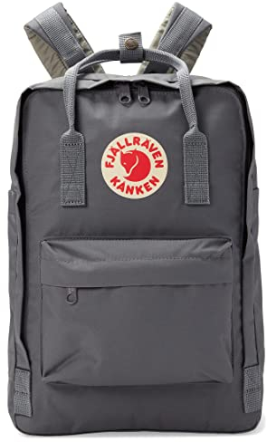 Fjällräven Unisex Kånken Laptop 15 Rucksack, Super Grey, One Size