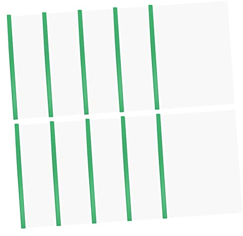 MAGICLULU 10stücke Transparente Kunststoffordner Mit Ziehstab Dokumentenhalter Aus Plastik Robuste Und Bruchsichere Schülermappen Für Büro Und Schule