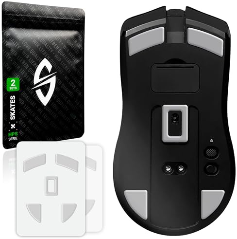 SensoryBoost HPS Glides (2-pack) kompatibel med Razer Viper Ultimate – Balans mellan hastighet & kontroll – Rundade & hållbara – PTFE – Ersättningsmusfötter, skates – Uppgraderingstillbehör för mus