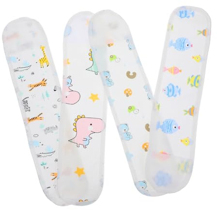 SAFIGLE Bande de Ventre en Coton pour Bébé -né, Tissu Doux et Respirant, Protection le Froid, Motif Dessin Animé Mignon, Enveloppe Ventrale Portable pour Accessoires Poupons