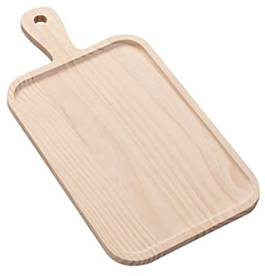 Piedra para pizza Pala for pizza, bandeja for sushi, pala for hornear pizza, tabla for servir filetes, filete
