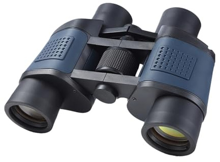 Mira Térmica, Binoculares de visión nocturna con poca luz, prismáticos BAK4 impermeables con brújula y cordón de transporte, 80x80, for acampar al aire libre(BAK4 80x80)