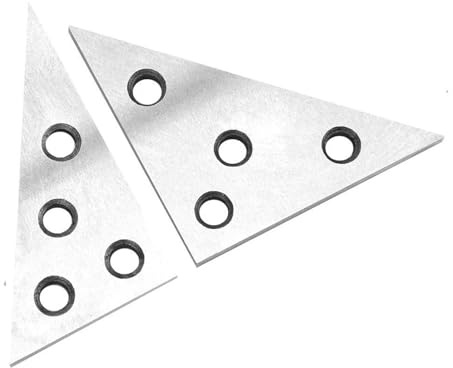 2/10/12/17 pezzi Set di blocchi angolari di precisione con custodia for torni, fresatori, utensili for torni Strumenti per la lavorazione del legno(2pcs)