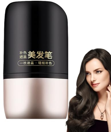 Barra de Tinte para Cabello,Accesorios para el cabello de larga duración y resistentes al sudor | Tinte para Canas con Peine Integrado | para Mujeres, Hombres, Hogar, Oficina, Viajes, Vacaciones, Sali