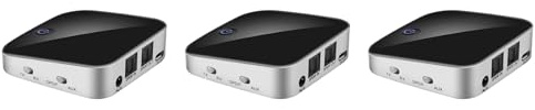 Onchdbfhuu 3X -029 Adaptateur Bluetooth 5.0 2 en 1 émetteur Bluetooth 3.5mm AUX SPDIF Récepteur Audio pour Casque Haut-Parleur