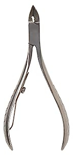 Revlon Cuticle Trimmer, Full Jaw Cuticle Remover Tool, Nail Care, High Precision Blade, Easy Grip, Stainless Steel (Pack of 1)