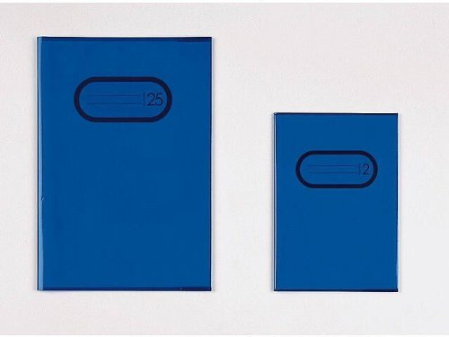 Heftschoner Transparent A4 Blau 7493 Liefermenge = 25