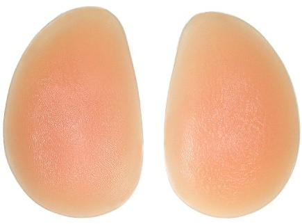 Sodacoda Damen 300g Extra/Ersatz Silikon Po Einlagen für Push-Up Unterhosen (Beige)