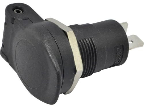 BAAS Einbau-Bordsteckdose mit Federklappdeckel Belastbarkeit Strom max.=16 A Passend für (Details) Norm- und Universals