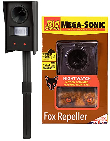 Das Brummen STV608 Defenders Mega-Sonic Fox Repeller, Mehrfarbig, 9.80 x 13 x 22 cm