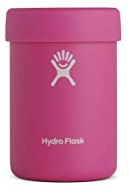 Hydro Flask Can Cooler Cup - Stainless Steel & Vacuum Insulated - Removable Rubber Boot - 12 oz, Carnation