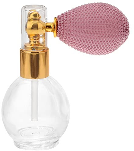 Botella De Perfume Vintage Con Pulverizador 10 Ml Reutilizable De Cristal Para Coche Viajes Color Aleatorio.