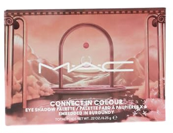 Connect In Colour Eye Shadow Palette - Embedded in Burgundy by MAC for Women - 0.22 oz Eye Shadow