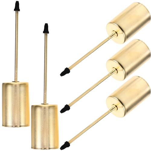 DEARMAMY 5stücke Teiliges -kerzenhaltern Für Weihnachtsbaumdekoration Eleganter Kerzenbecher Mit Füßen Für Festliche Anlässe Und Gemütliche