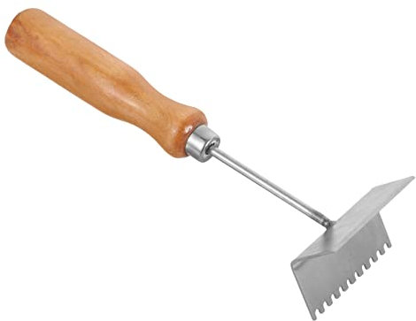 YARNOW Professionelle Imkerei Reinigungsschaufel Aus Edelstahl Langlebiges Beekeeping Tool Mit Scharfem Schaber Für Bienenstockrahmen Robust Und Praktisch Für Effiziente Bienenbeutenpfleg