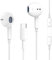 Cuffie USB C per Samsung S23 Ultra S22 S21 FE S20 A53 A54, Type C con Microfono Hi-Fi Stereo Auricolari USB C con filo, In-Ear Cuffie per iPhone 15/15Pro/16/OnePlus 11/10,Google Pixel,Flip 4,P30 Pro