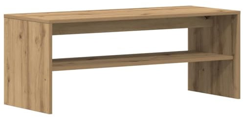 vidaXL TV-Regal Artisan-Eiche 100x40x40 cm Holzwerkstoff, TV-Möbel, TV-Board, TV-Sideboard, TV-Ständer, TV-Bank, Fernsehschrank, Fernsehtisch