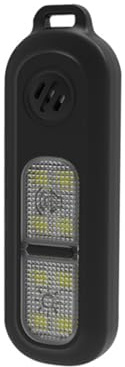 Chatthen Taschenalarm, Alarm für Frauen Unterwegs, Lauflampe Joggen Self Defense Blinklicht, Schulranzen Licht, USB Type-C Charging, for Children, Women and Seniors, Black 1 Pack