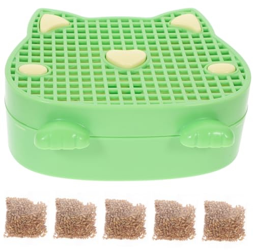 Toyvian Caja De Plantación Sin Tierra Planta Hidropónica para Gatos Práctica Caja De Hierba para Gatos Jardinera De Hierba Jardinera Práctica Hogar