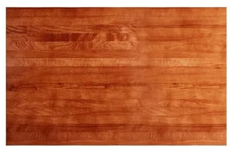 Glownary Industrial Solid Wood Live Edge Table Top, Rustic Mahogany, European Beechwood, 30 x 48 Inch, Rectangle, Indoor