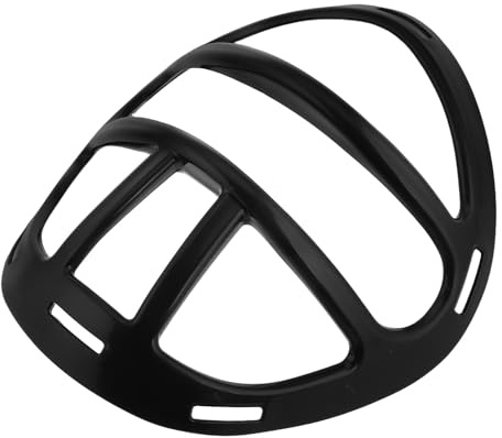 BCOATH Casque de Protection Nasale pour Adulte, Masque de Boxe Muay Thai Noir, Protège-tête Robuste et Confortable, Équipement de Protection Sportif pour Entraînement et Combat