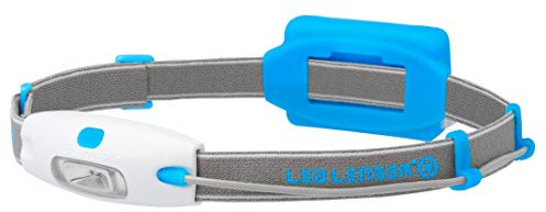 Led Lenser Neo Lampada Frontale/Torcia Frontale a LED (Bianco), Ideale per Camping, Outdoor/Bici/Corsa/Caccia/Pesca/Auto/Moto/Barca, Blu