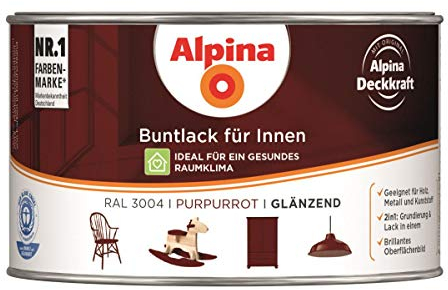 Buntlack für Innen - RAL3004 - Purpurrot - glänzend 300 ml