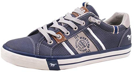 Mustang Låga skor sneakers för män 4072-317, storlek:43, Färg:mångfärgad