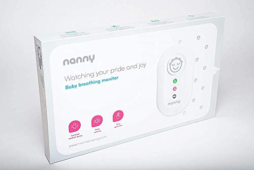 Nanny BM-02 - Moniteur de Surveillance respiratoire bébé - Modèle agréé France - Certifié Dispositif médical