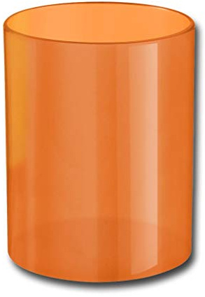 Elami Stifteköcher, Kunststoff, Orange, 3 Stück