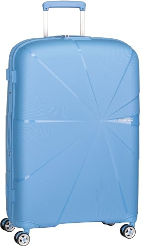 American Tourister Spinner EXP TSA Star Vibe Tranquil Blue 77 Unisex Erwachsene, Blau (Tranquil Blue), 77, Koffer