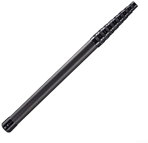 DAZZLEEX Manche télescopique en fibre de carbone - Tête de filet pliable - Pour pêche - Canne à pêche