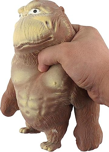 Gorilla Stressabbau Affe, Stretchy Latex Soft Sensory Toy, Sandspielzeug für Stress & Angstlinderung