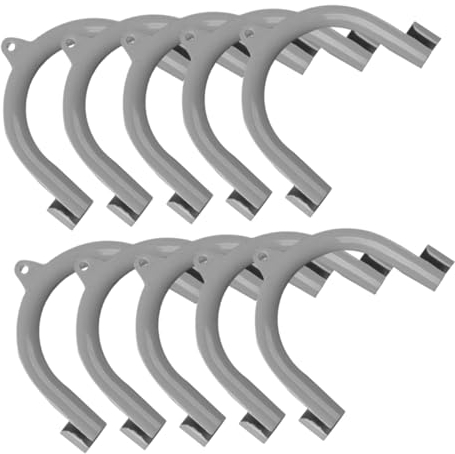 Veemoon 10pcs Washing Machine Drain Hose Holder u Brackets Washer Hose Clip Easy Install