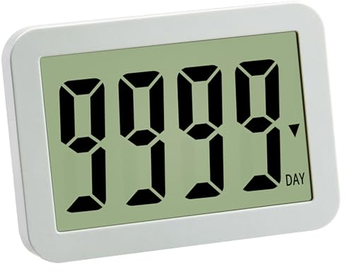 Digitale 9999-Tage-Countdown-Uhr, Timer, Countdown für Ihren Ruhestand, Hochzeit, Prüfung, Urlaub und mehr