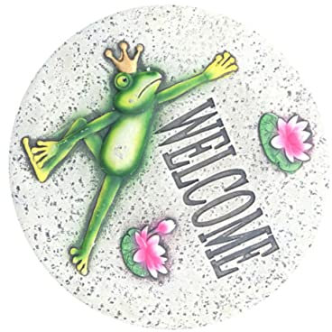 TOGEVAL Garden Stepping Stones Aus Zement Für Außenbereich Dekorative Trittplatten Für Garten Rasen Und Gehwege Stilvolle Fußmatte Mit Einzigartigem Design Für Gartenliebhaber Und